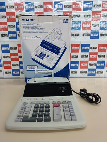 Calculadora con Impresora Sharp CS2635RHGYSE